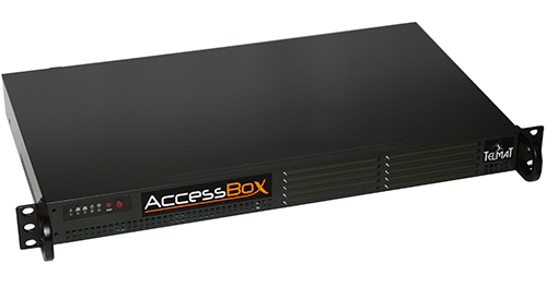   Controleur HotSpot Trace Légale  100-3000 users AccessBox2 : Plateforme HotSpot à partir de 100 accès simultanés rackable 19 : extensible jusqu'à 3000